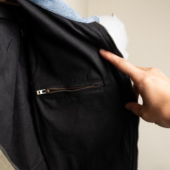 Custom upcycled carhartt chore jacket - Picture 6 of 8